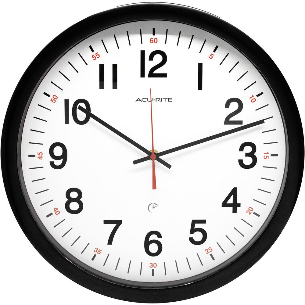 Clocks & Multi-Function Clocks; Type: Analog ; Color: Black; White