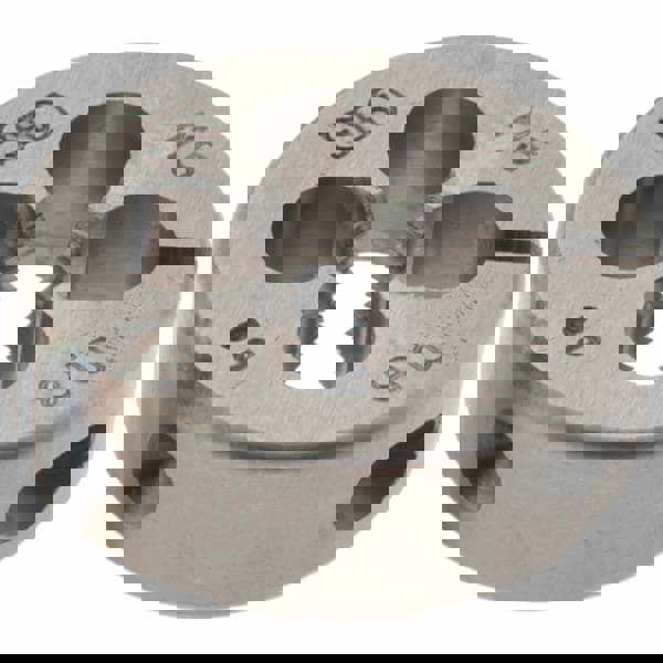 Round Die: M5x0.8, 20 mm OD, High Speed Steel