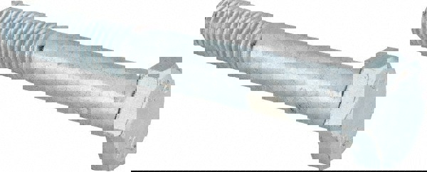 Hex Head Cap Screw: M14x2, 100.00 mm Length Under Head, Grade 10.9 Steel, Zinc Finish