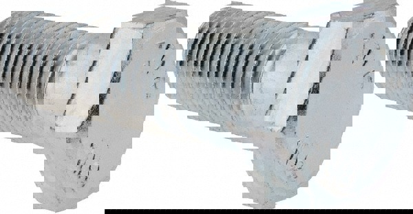 Hex Head Cap Screw: M24x3, 80.00 mm Length Under Head, Grade 10.9 Steel, Zinc Finish