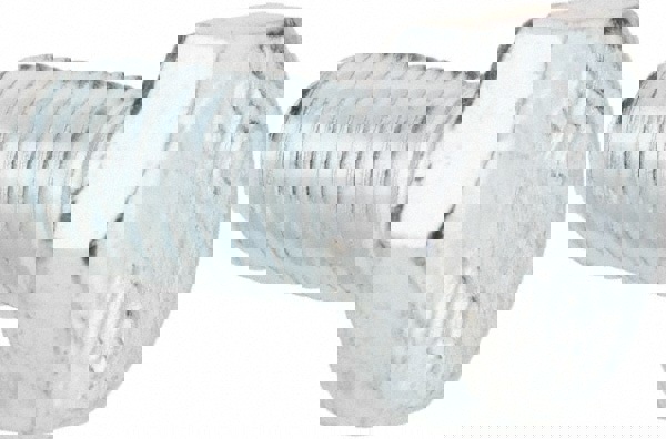 Hex Head Cap Screw: M6x1, 12.00 mm Length Under Head, Grade 10.9 Steel, Zinc Finish