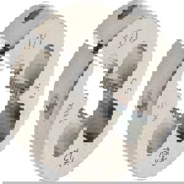 Round Die: M8x0.75, 25 mm OD, High Speed Steel