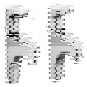 Single Handle Centerset Bathroom Sink Faucet in Brushed Nickel