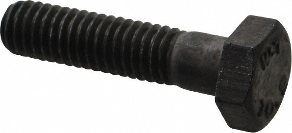 Hex Head Cap Screw: M6x1, 25.00 mm Length Under Head, Grade 10.9 Steel, Black Oxide Finish