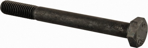 Hex Head Cap Screw: M10x1.5, 100.00 mm Length Under Head, Grade 10.9 Steel, Bright/Uncoated Finish