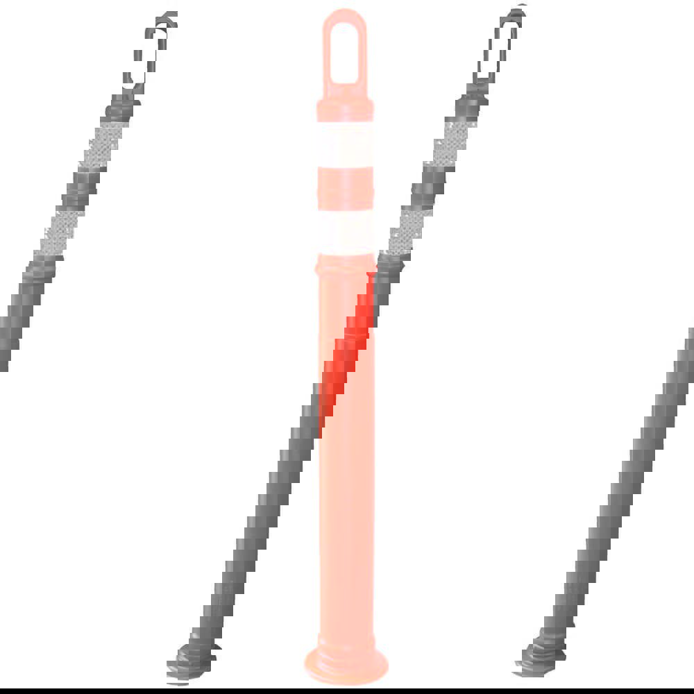 Reflective Delineator Post: Plastic, 42