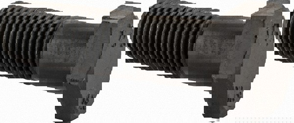 Hex Head Cap Screw: M24 x 3.00 x 90 mm, Grade 10.9 Steel, Uncoated