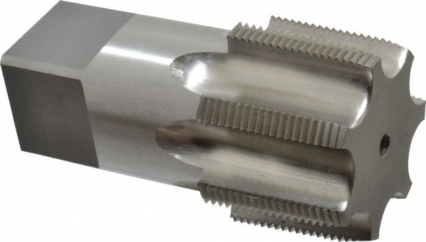 Standard Pipe Tap: 2 - 11-1/2, NPT, Regular, 7 Flutes, High Speed Steel, Bright/Uncoated