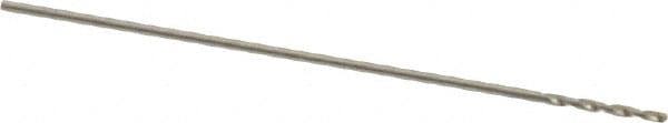 Jobber Length Drill Bit: #80 (0.0135) Dia, 118 deg, HSS