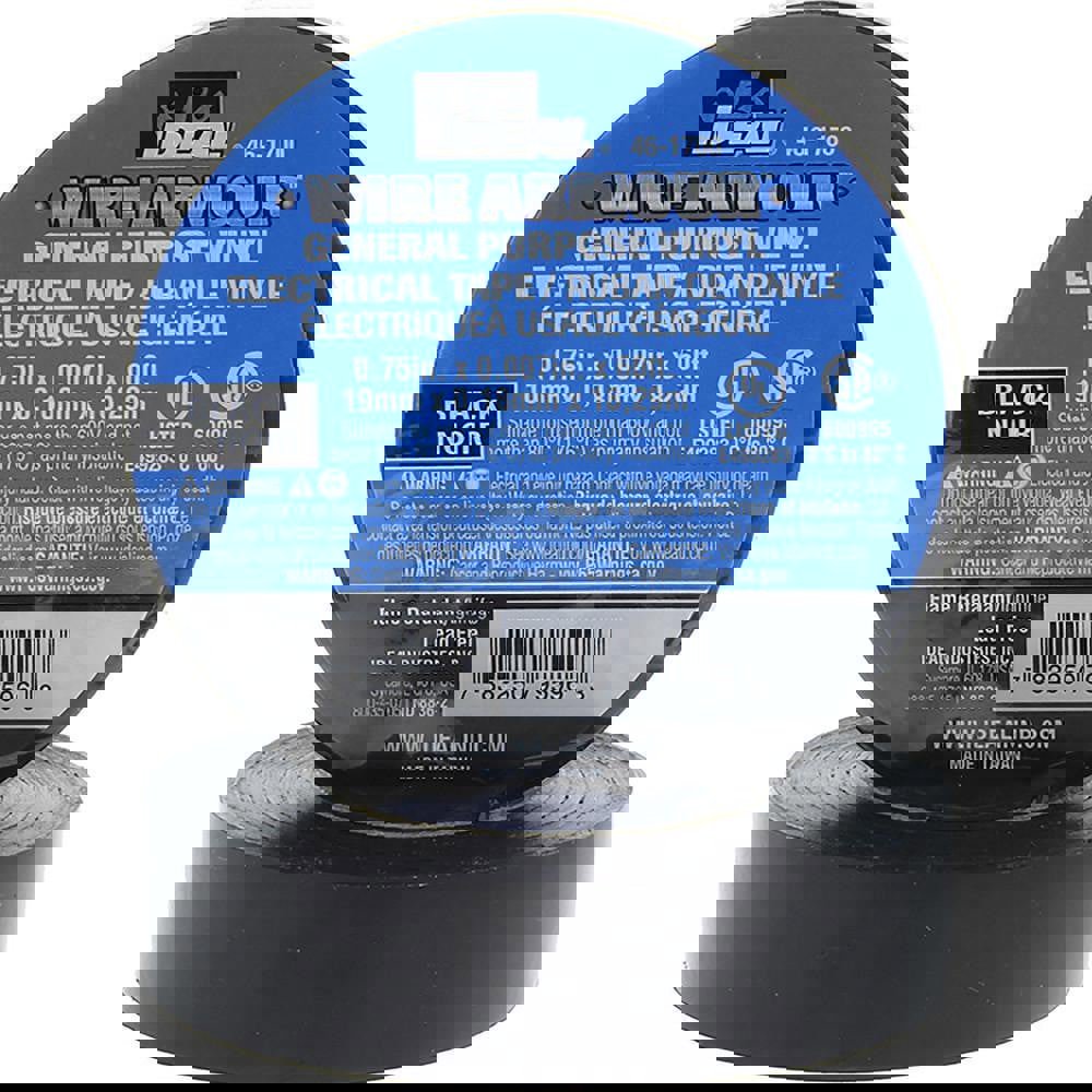 Vinyl Film Electrical Tape: 3/4