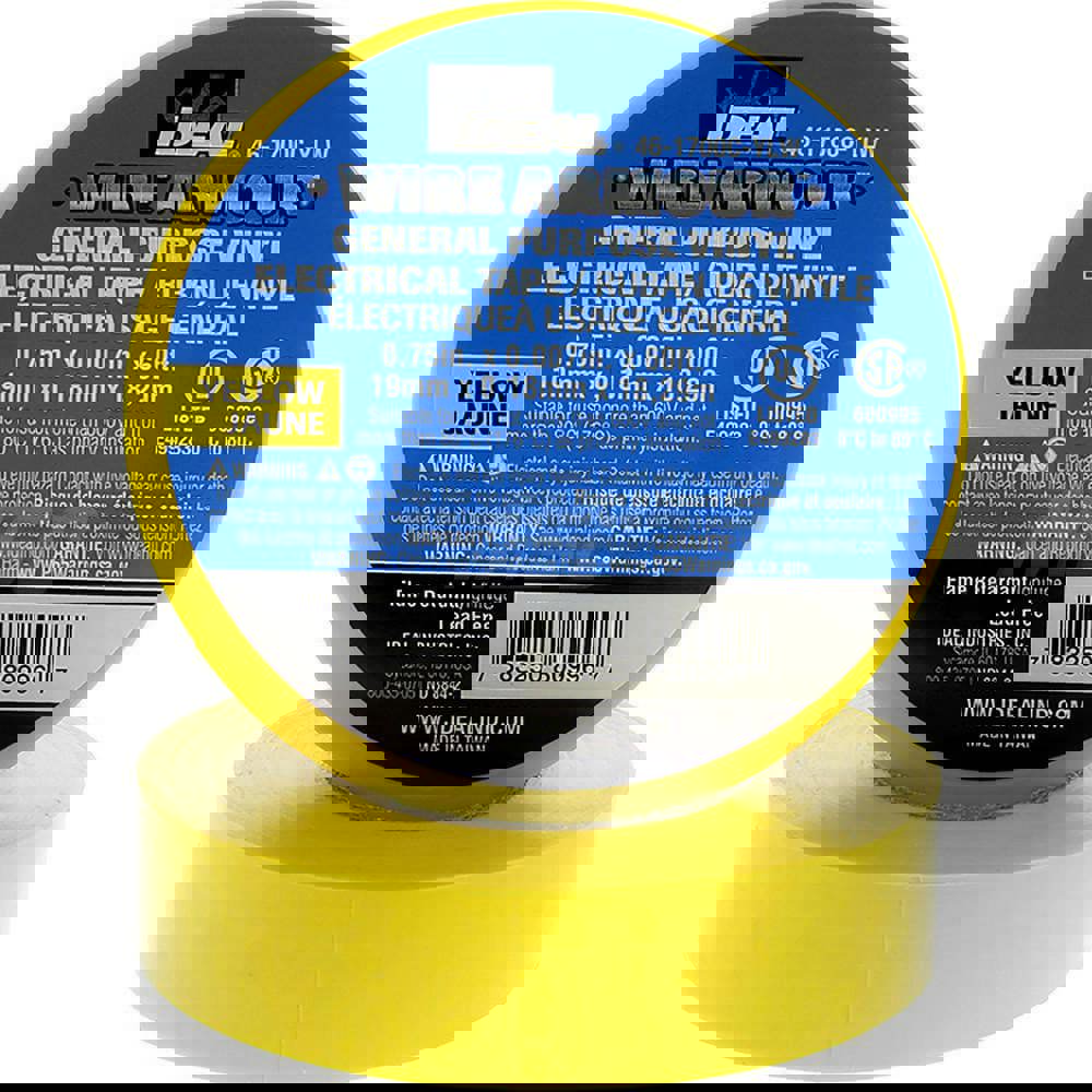 Vinyl Film Electrical Tape: 3/4