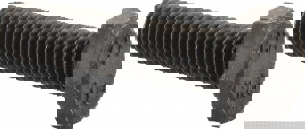 Hex Head Cap Screw: M8 x 1.25 x 35 mm, Grade 10.9 Steel, Uncoated