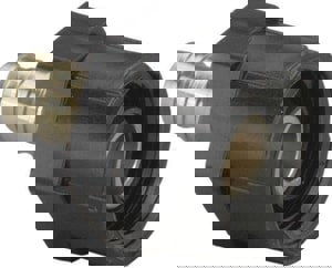 LF 3/8X1/2 BRS PEX CRMP CLST ADPT