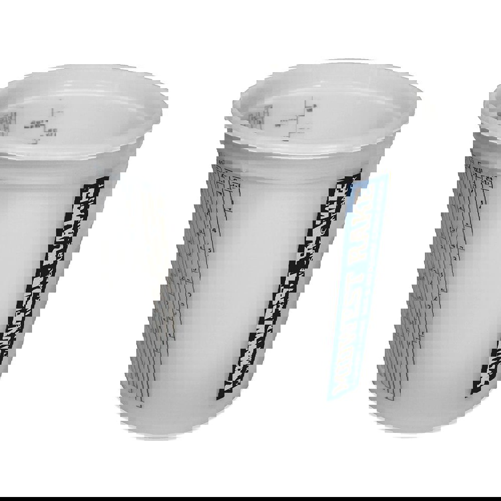 5 Qt, Plastic Round White Bucket & Pail