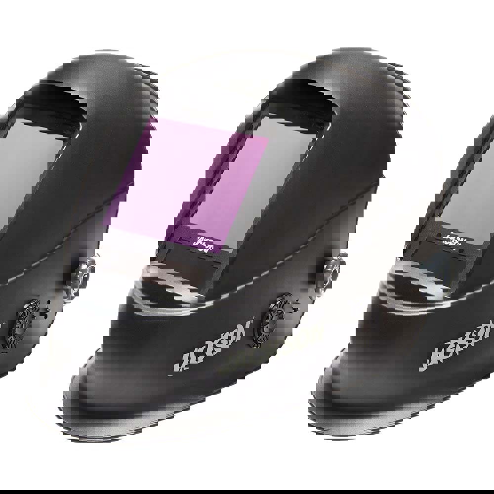 Welding Helmet: Black, Nylon, Shade 3 to 14