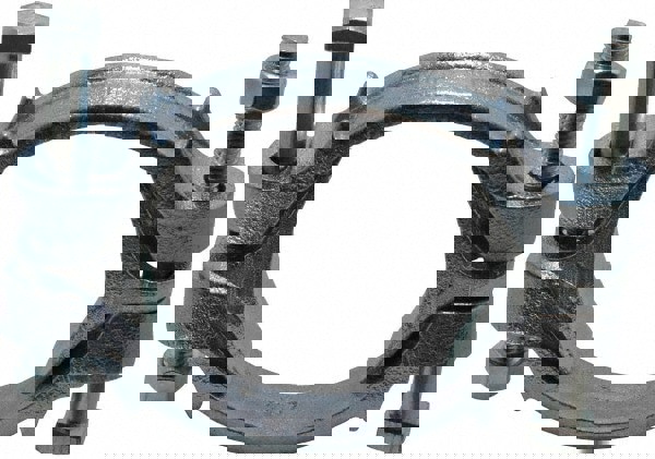 Double Bolt Clamp: Plated Iron