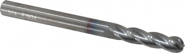 Ball End Mill: 1/4