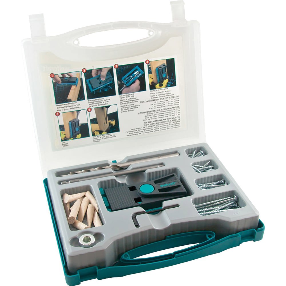 55 Pc Dowel/Drill Jig