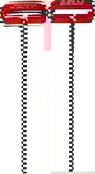 Hex Key: 6.00 mm Hex, Hex End, T-Handle Cushion Grip