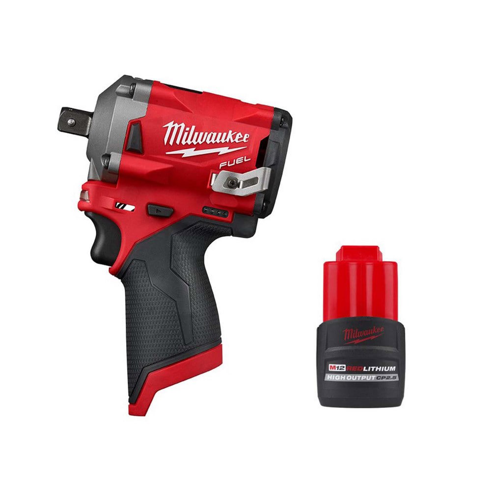 Cordless Impact Wrenches & Ratchets; Voltage: 12.00 ; Handle Type: Pistol Grip ; Speed (RPM): 2700 ; Torque (N/m): 338.95 ; Torque (Ft/Lb): 250 ; Torque (In/Lb): 3000.00
