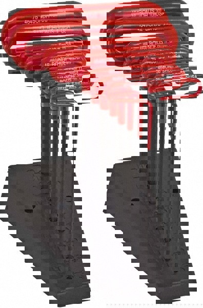 8 Piece T-Handle Cushion Grip Hex Key Set