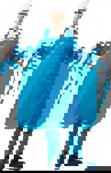 Chemical Resistant Bib Apron: Chemical-Resistant & Oil-Resistant, 35 x 55