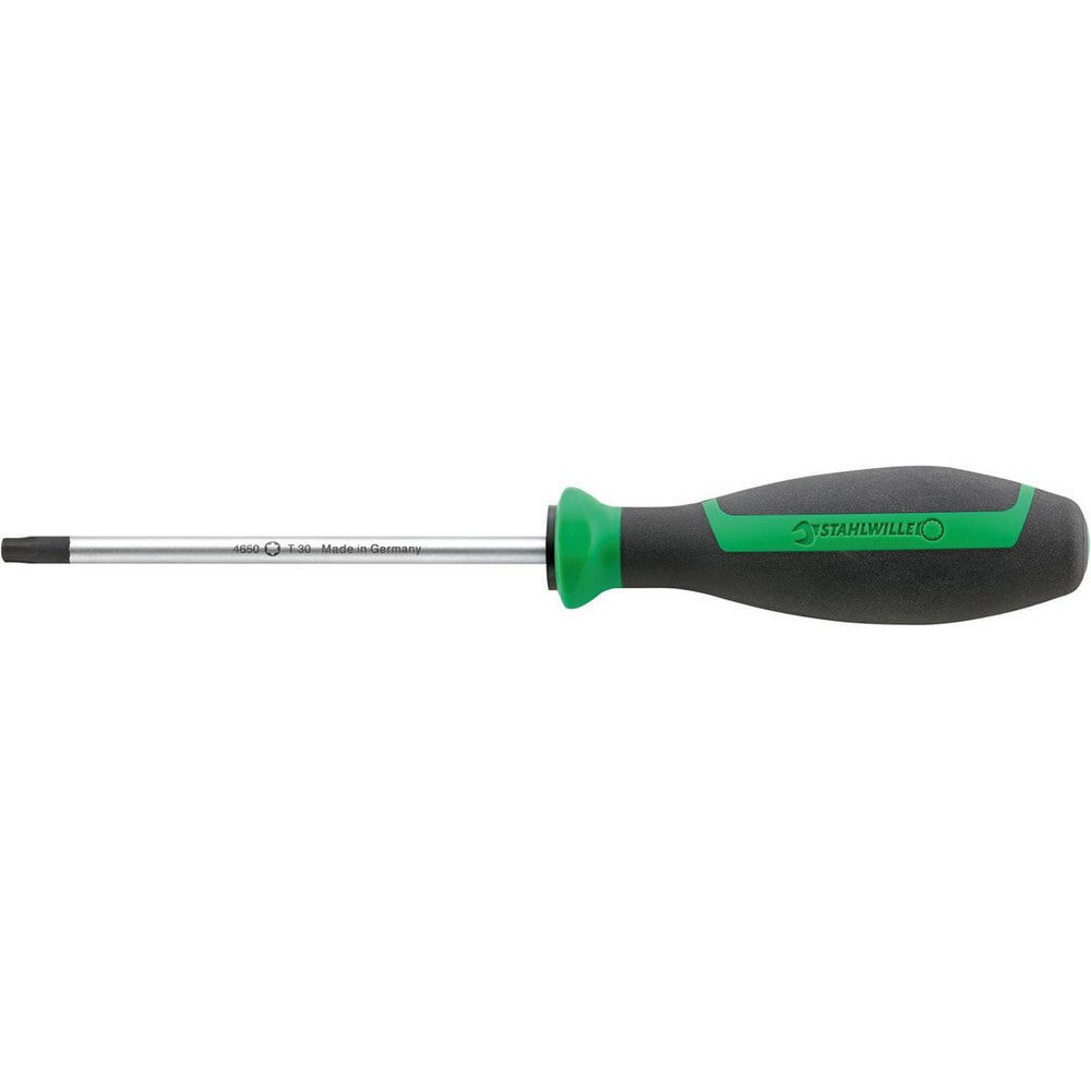 Precision & Specialty Screwdrivers; Tool Type: Torx Screwdriver ; Blade Length: 5 ; Overall Length: 9.00 ; Shaft Length: 115mm ; Handle Length: 230mm ; Handle Color: Green; Black