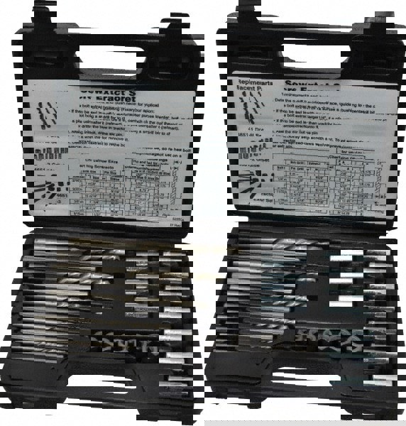 25 Pc Screw Extractor Set