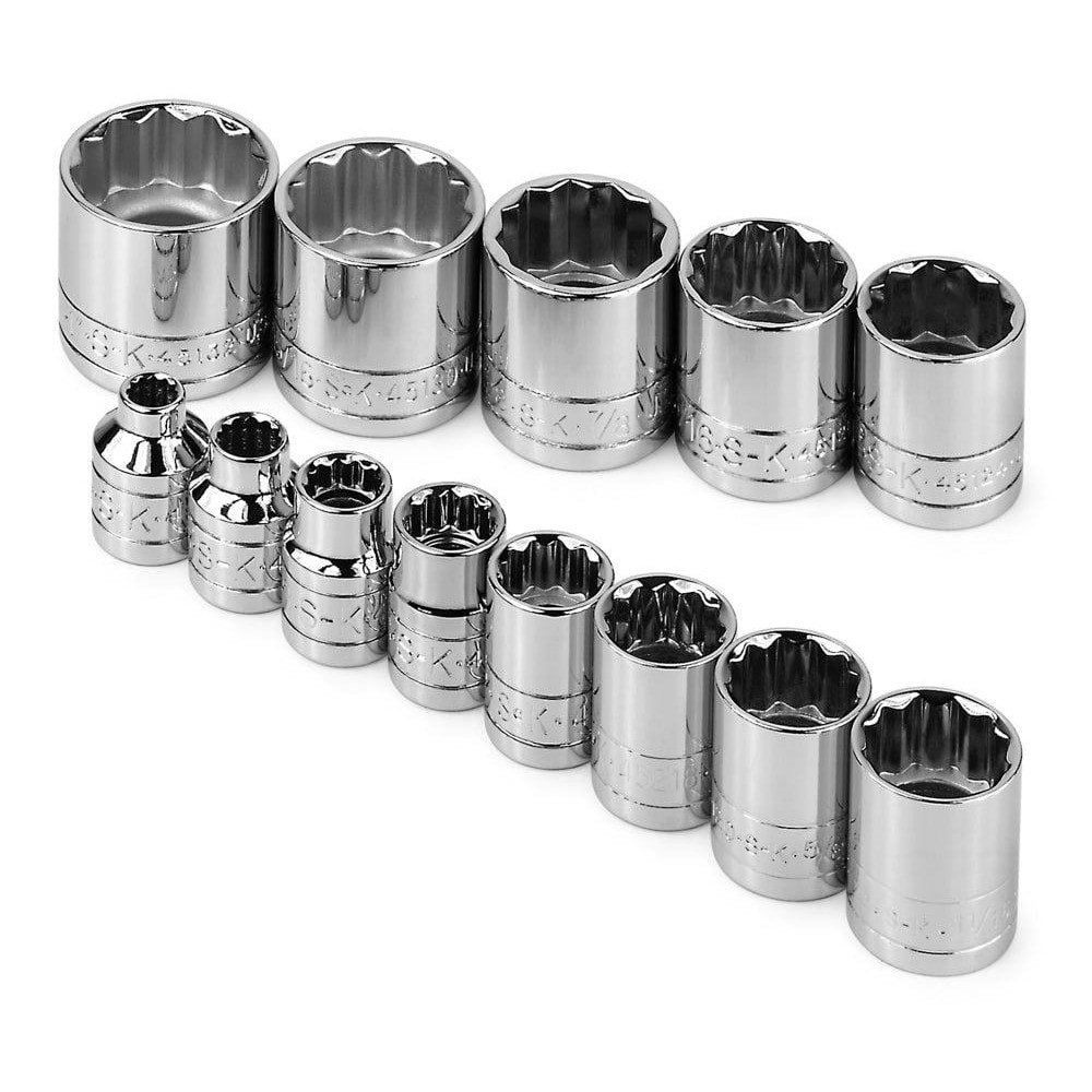 Standard Socket Set: 13 Pc