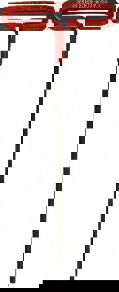 Hex Key: 6.00 mm Hex, Hex End, T-Handle Cushion Grip