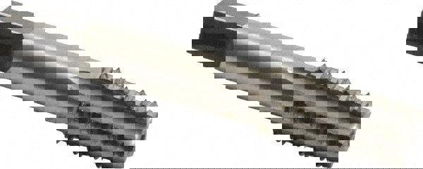 1/8-27 NPT, 5 Flutes, Bright Finish, High Speed Steel, Interrupted Thread Pipe Tap