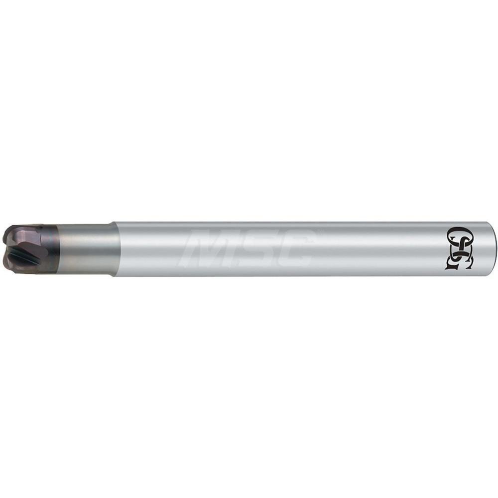 Corner Radius End Mill: 1/4