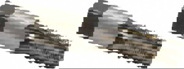 1/8-27 NPTF, 5 Flutes, Bright Finish, High Speed Steel, Interrupted Thread Pipe Tap