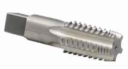 2 - 11-1/2 NPTF, 7 Flutes, Bright Finish, High Speed Steel, Interrupted Thread Pipe Tap