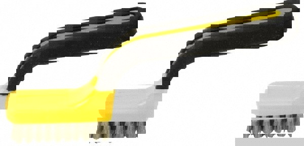 Grout Brush, 5 Rows, 10 Columns, Stainless Steel