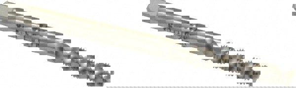 Spiral Point STI Tap: M3 x 0.5 Metric Coarse, 2 Flutes, Bottoming, High Speed Steel, Bright/Uncoated