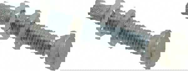 3/8-16 Carbon Steel Swivel Foot Tip Clamp Spindle Assembly