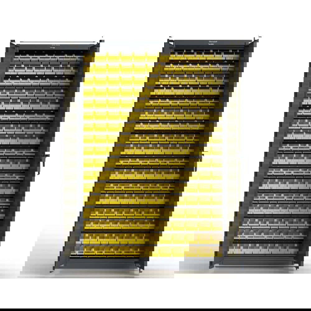 Storage Cabinets; Cabinet Type: Bin ; Cabinet Material: Steel ; Width (Inch): 48in ; Depth (Inch): 10in ; Cabinet Door Style: Solid ; Height (Inch): 72in