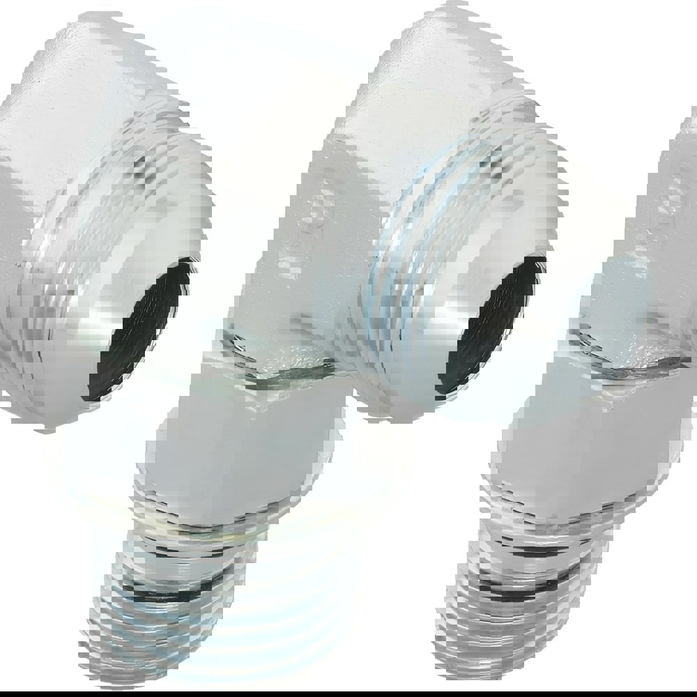 Steel Flared Tube Straight Thread Elbow: 1/4