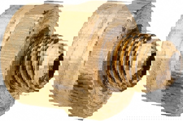 Brass Flared Tube Connector: 1/4