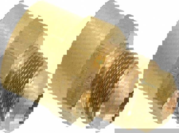 Brass Flared Tube Connector: 3/8