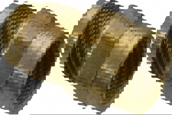 Brass Flared Tube Connector: 1/2