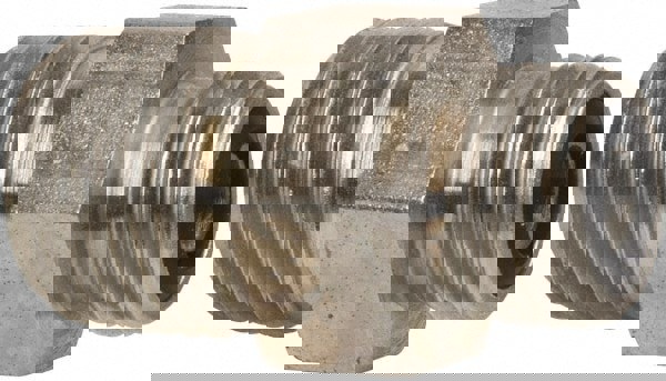 Compression Tube Connector: 3/8-18, 1/4