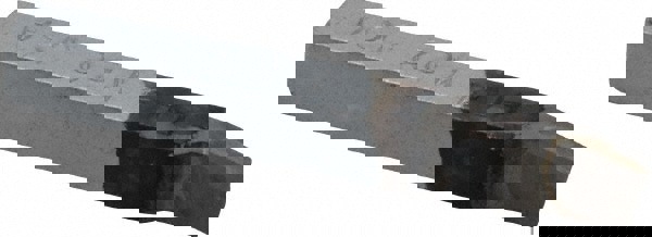 Single Point Tool Bit: 1/4'' Shank Width, 1/4'' Shank Height, K68 Solid Carbide Tipped, RH, BR, Lead Angle Turning