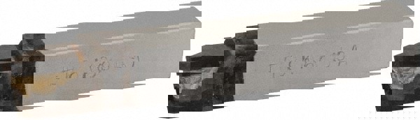 Single Point Tool Bit: 1/2'' Shank Width, 1/2'' Shank Height, K68 Solid Carbide Tipped, RH, ER, Offset Threading