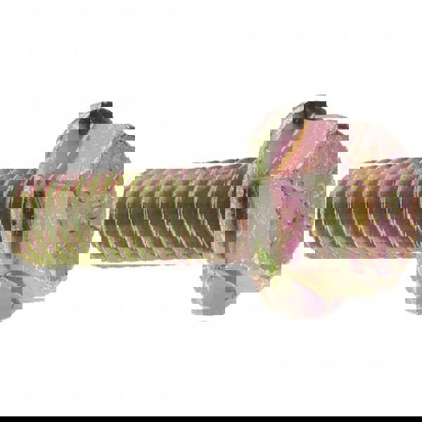 Smooth Flange Bolt: 3/8-16 UNC, 1-1/4