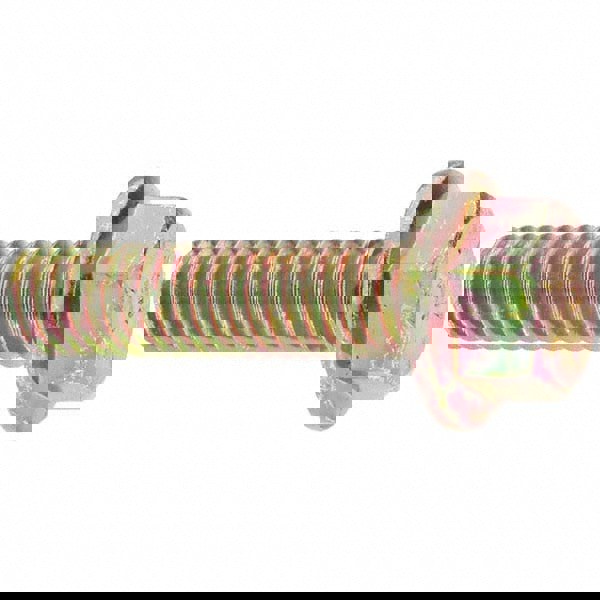 Smooth Flange Bolt: 3/8-16 UNC, 1-1/2