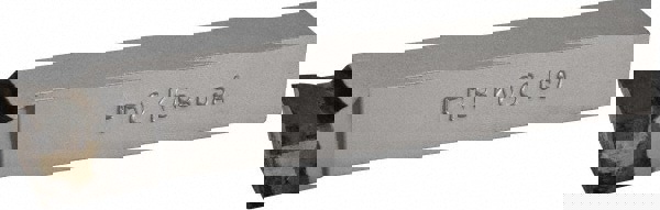 Single Point Tool Bit: 1/2'' Shank Width, 1/2'' Shank Height, K68 Solid Carbide Tipped, RH, FR, Offset End Cutting