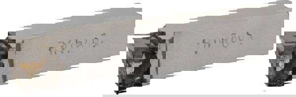 Single Point Tool Bit: 5/8'' Shank Width, 5/8'' Shank Height, K68 Solid Carbide Tipped, RH, FR, Offset End Cutting