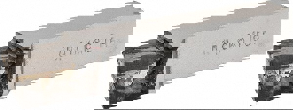 Single Point Tool Bit: 5/8'' Shank Width, 5/8'' Shank Height, K68 Solid Carbide Tipped, RH, GR, Offset End Cutting